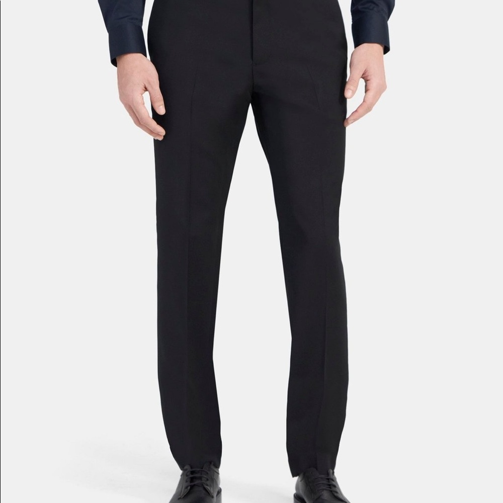 Theory Mens Size 34 Jake W Wool Dress Pants Slim